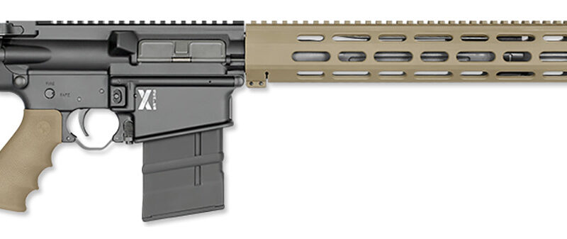 Rock River Arms X308A1751TV1 LAR-8 X-1 308 Win 18" Stainless 20+1, Black Rec, Tan RRA A2 Operator Stock & Hogue Grip, Carrying Case