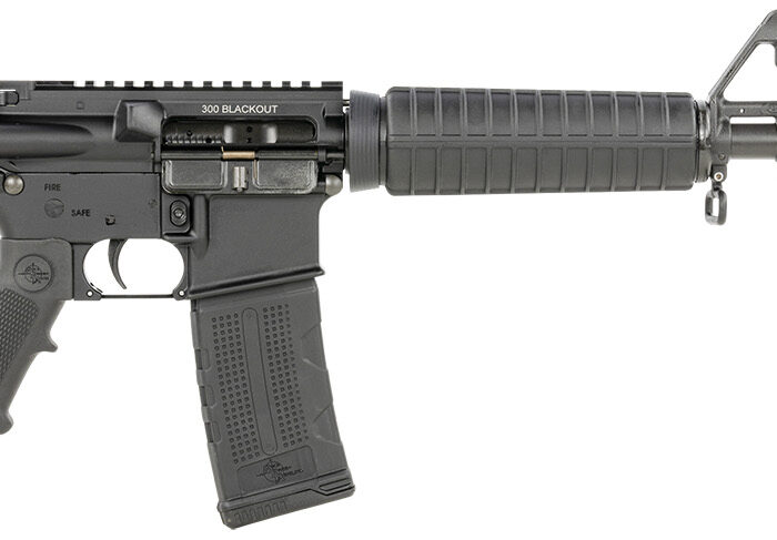 Rock River Arms BLK1222 LAR-15M CAR A4 300 Blackout 30+1 16", Black, R4 Handguard, Tactical Carbine Stock, Overmolded A2 Grip, A2 Front Sight Post