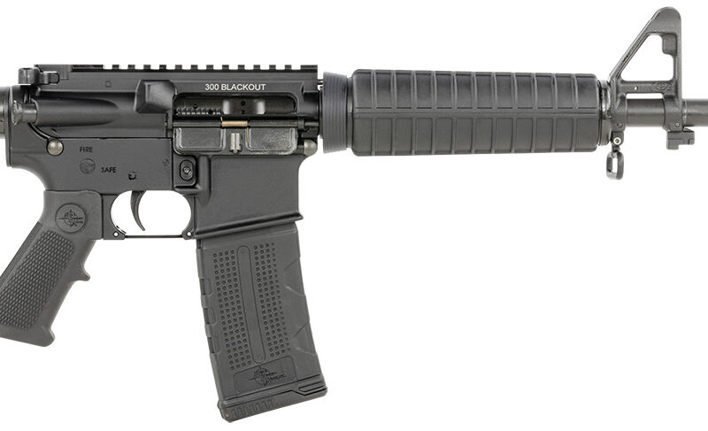 Rock River Arms BLK1222 LAR-15M CAR A4 300 Blackout 30+1 16", Black, R4 Handguard, Tactical Carbine Stock, Overmolded A2 Grip, A2 Front Sight Post