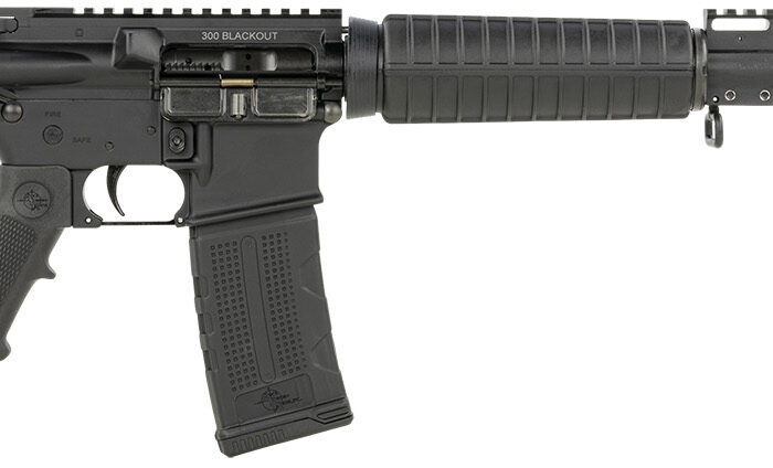 Rock River Arms BLK1850 LAR-15M CAR A4 300 Blackout 30+1 16", Black, R4 Handguard, Tactical Carbine Stock, Overmolded A2 Grip, Railed Gas Block