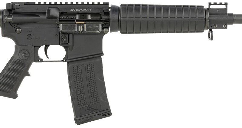 Rock River Arms BLK1850 LAR-15M CAR A4 300 Blackout 30+1 16", Black, R4 Handguard, Tactical Carbine Stock, Overmolded A2 Grip, Railed Gas Block
