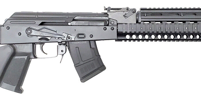 Riley Defense Inc RAK103MPCA RAK-47 *CA Compliant 7.62x39mm 10+1 16.25" 4150 Nitride Barrel, Heat-Treated Mil-Spec Stamped Steel Receiver, Quad Rail Handguards, Magpul AK Stock, Shark Fin Grip