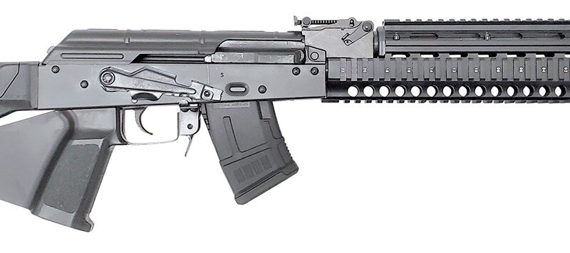 Riley Defense Inc RAK103MPCA RAK-47 *CA Compliant 7.62x39mm 10+1 16.25" 4150 Nitride Barrel, Heat-Treated Mil-Spec Stamped Steel Receiver, Quad Rail Handguards, Magpul AK Stock, Shark Fin Grip