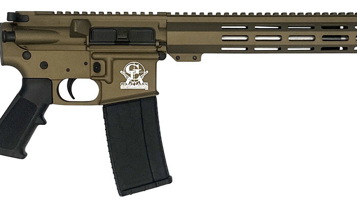 Great Lakes Firearms GL15223SSBRZ AR-15  223 Wylde 30+1 16" Stainless Barrel, Bronze Cerakote Receiver, Full Picatinny Rail, Black Collapsible Stock, Polymer Grip