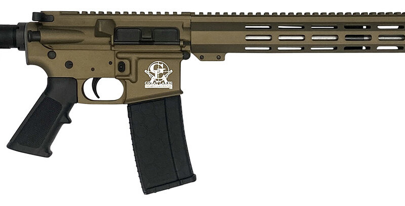 Great Lakes Firearms GL15223SSBRZ AR-15  223 Wylde 30+1 16" Stainless Barrel, Bronze Cerakote Receiver, Full Picatinny Rail, Black Collapsible Stock, Polymer Grip