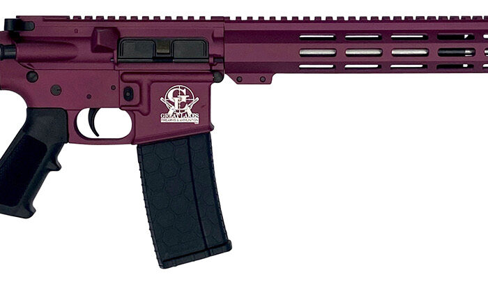 Great Lakes Firearms GL15223SSCHY AR-15  223 Wylde 16" Stainless 30+1, Black Cherry Rec, Black Stock & Grip