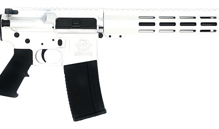 Great Lakes Firearms GL15223WHT AR-15  223 Wylde 16" 30+1, White Rec, Black Stock & Grip