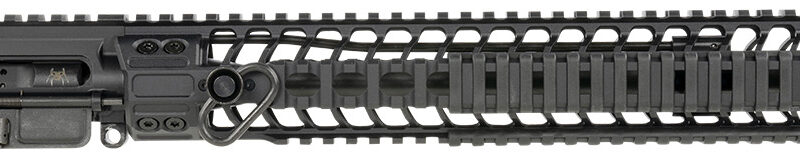 Spikes Tactical  Midlength  Complete 5.56x45mm NATO 16", Black,  12" Picatinny Handguard, A2 Flash Hider