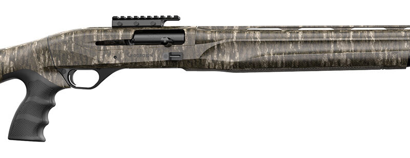 Retay USA GORTRPGBL24 Gordion Turkey 12 Gauge 24" Barrel 4+1 3", Mossy Oak New Bottomland, Fixed Pistol Grip Stock, Fiber Optic Sight