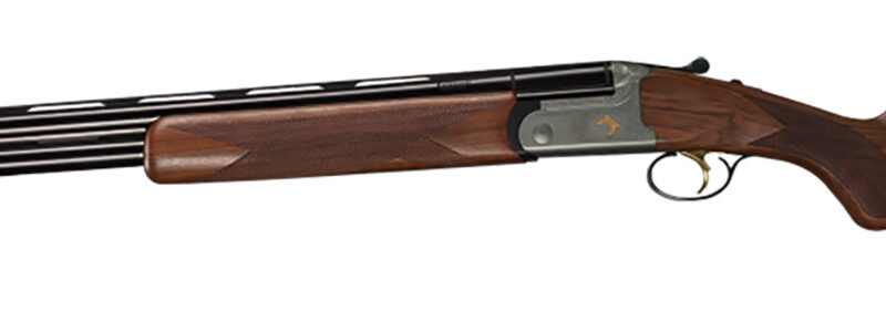 Bettinsoli USA BOSL122822 Omega S Lite 12 Gauge Break Open 3" 2rd 28" Blued 28" Vent Rib Barrel Stainless Engraved Stainless Receiver Walnut Wood Fixed Stock Ambidextrous Hand