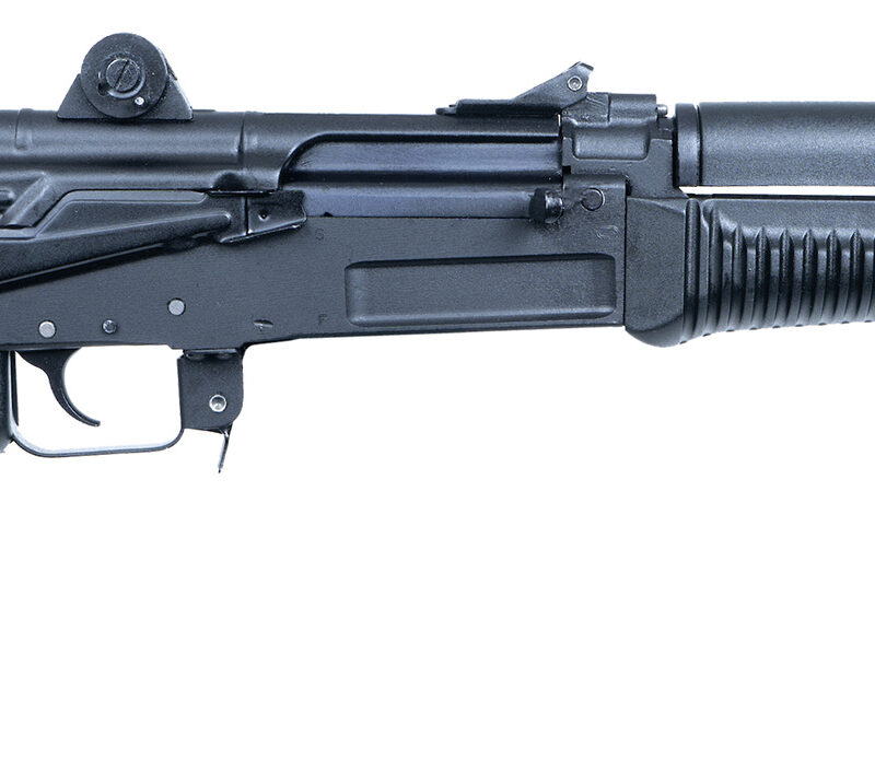 Arsenal SAM7K44 SAM7K  7.62x39mm 5+1 8.50" Black Steel Threaded Barrel, Black Aluminum Forged & Milled Receiver, Black Polymer Grips