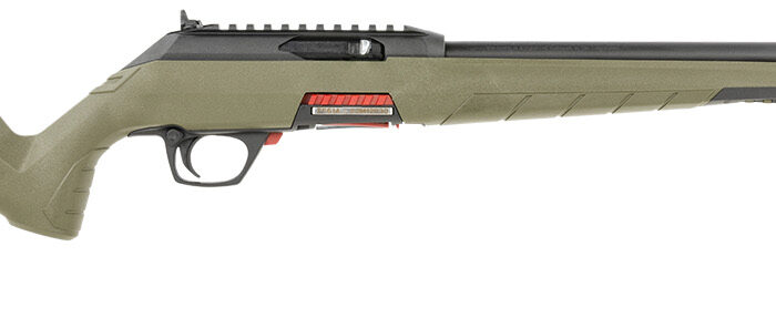 Winchester Repeating Arms 521139102 Wildcat  Full Size 22 LR 10+1 18" Matte Blued Sporter Barrel, Picatinny Rail Matte Black Polymer Receiver, OD Green Skeletonized Synthetic Stock, Ambidextrous