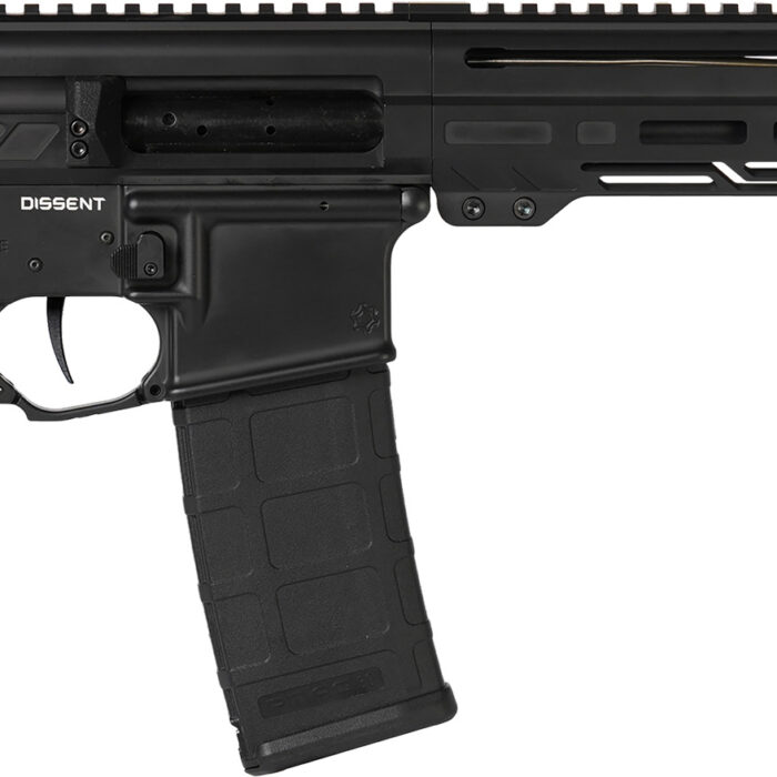 CMMG 30A0E33AB Dissent  300 Blackout 30+1 6.50", Black Cerakote Rec, OEM Grip, Picatinny Buffer Adapter, Zeroed Drop-In Single Stage Trigger