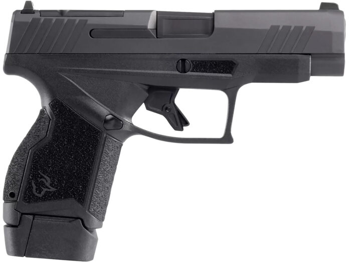 Taurus 1GX4XLP941 GX4XL T.O.R.O. Micro-Compact Frame 9mm Luger 11+1/13+1 3.70" Black DLC Steel Barrel, Black Gas Nitride Optic Cut/Serrated Alloy Steel Slide, Black Polymer Frame & Grip, Right Hand