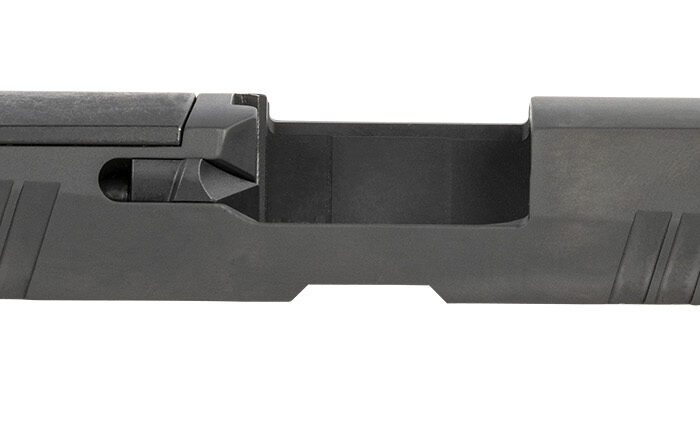 Sig Sauer 8900958 P320  Sig P320 9mm Luger Nitride Black Stainless Steel Optic Ready Slide XRAY3 Suppressor Sights Compatible With ROMEO1 PRO ROMEO2