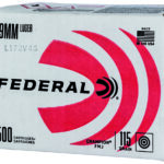 Federal C9115A500 Champion Training 9mmLuger 115gr Full Metal Jacket 500rds *Bulk Package 1 149264