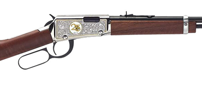 Henry H00125 Classic 25th Anniversary 22 Short, 22 Long, 22 LR 15LR/17L/21Short 18.50" Blued Barrel, Nickel-Plated Rec, Semi-Fancy American Walnut Stock