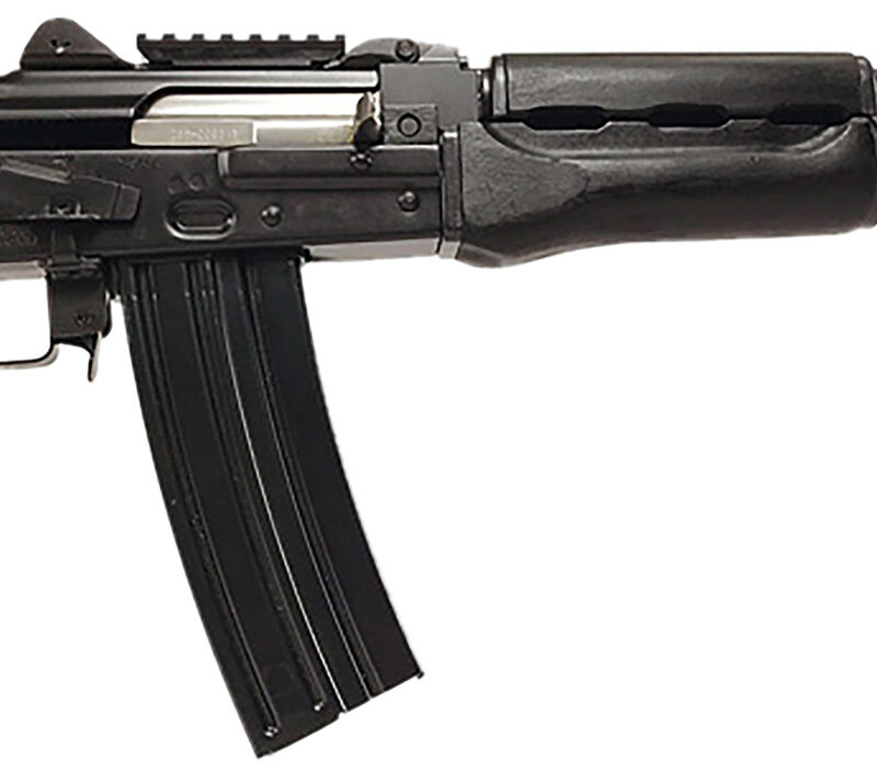 Zastava Arms Usa ZP85556PA ZPAP85  5.56x45mm NATO 30+1 10" Black, Polymer Grip, Dark Wood Handgaurd, Stock Adapter, Muzzle Brake