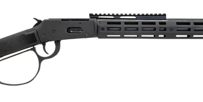 Citadel CLS41020LVRBLK LEVTAC  410 Gauge 2.5" 5+1 20" Blued Barrel, Optic Ready Picatinny Rail, Modular Metal M-Lok Forend, Synthetic Stock, Large Loop