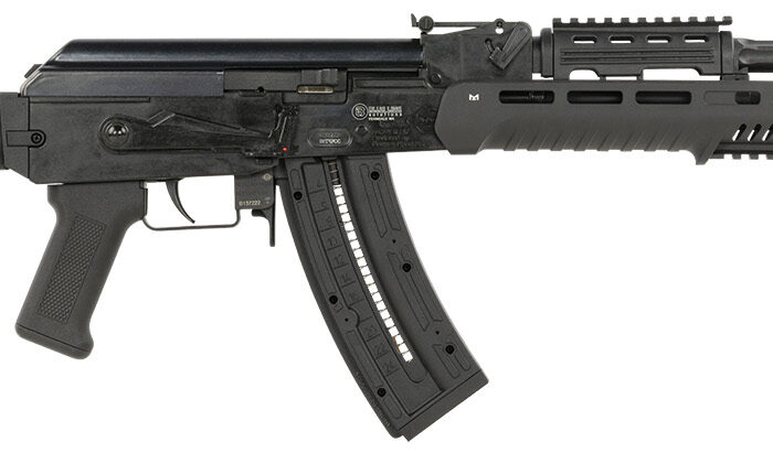 Mauser Rimfire 4070025 AK-47  22 LR 24+1 16.50" Barrel w/Flash Hider, Adjustable Rear Sight, Left Side Folding Stock, Optics Ready Picatinny Rail, Ambidextrous Magazine Release