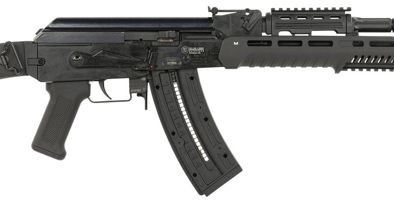 Mauser Rimfire 4070025 AK-47  22 LR 24+1 16.50" Barrel w/Flash Hider, Adjustable Rear Sight, Left Side Folding Stock, Optics Ready Picatinny Rail, Ambidextrous Magazine Release