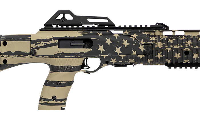 Hi-Point 995TSFLGFDE 995TS Carbine 9mm Luger 16.50" 10+1, FDE American Flag, Skeletonized Stock, Adjustable Sights
