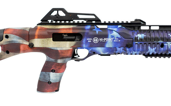 Hi-Point 4595TSFLG 4595TS Carbine 45 ACP 17.50" 9+1, American Flag, Skeletonized Stock, Adjustable Sights
