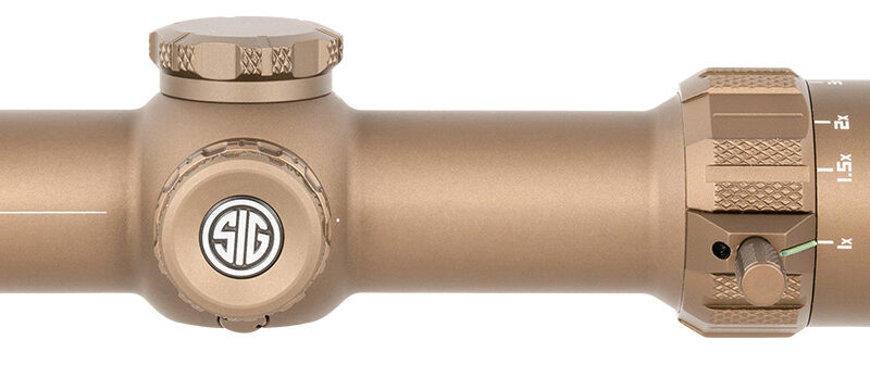 Sig Sauer Electro-Optics SOTM11200 Tango-MSR  Coyote 1-10x 28mm 34mm Tube Second Focal Plane
