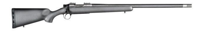 Christensen Arms 8010800700 Summit TI  Full Size 6.8 Western 3+1, 24" Natural Titanium Steel Threaded Barrel, Natural Titanium Aluminum Receiver, Natural Carbon Fiber Fixed Sporter Stock