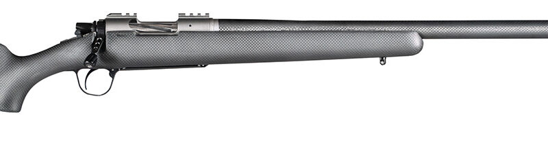 Christensen Arms 8010800700 Summit TI  Full Size 6.8 Western 3+1, 24" Natural Titanium Steel Threaded Barrel, Natural Titanium Aluminum Receiver, Natural Carbon Fiber Fixed Sporter Stock