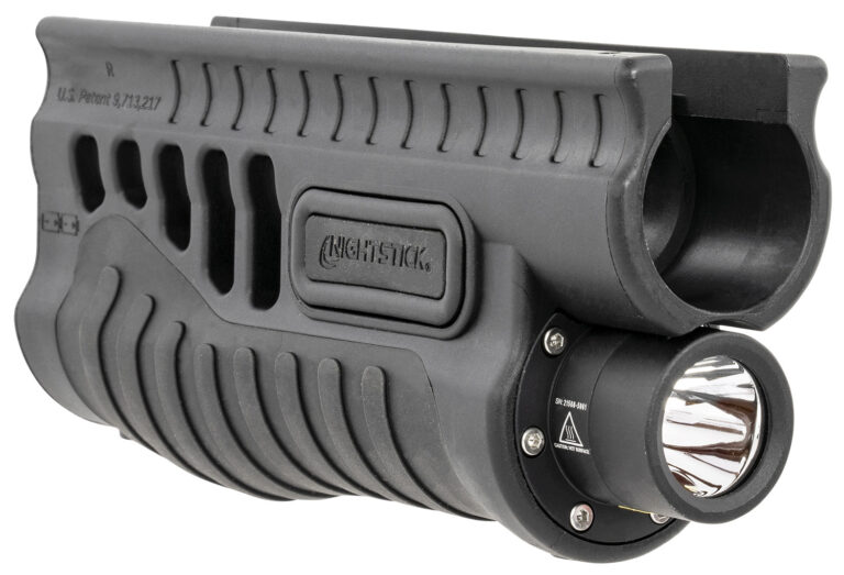 Nightstick SFL13GL Shotgun Forend Light  Black 1200 Lumens White LED Green Laser Remington 870/TAC-14