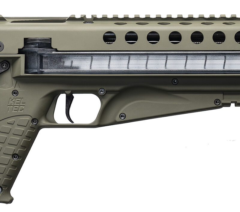Kel-Tec P50GRN P50  5.7x28mm 9.60" 50+1 (2), Green, Polymer Frame, Fiber Optic Sight