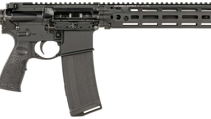 Daniel Defense 0219110613047 M4A1 RIII 5.56x45mm NATO 14.50" 30+1, Black, OEM Stock & Grip, 12.50" M-Lok Handgaurd, Ambi Controls, Pinned & Welded Flash Hider