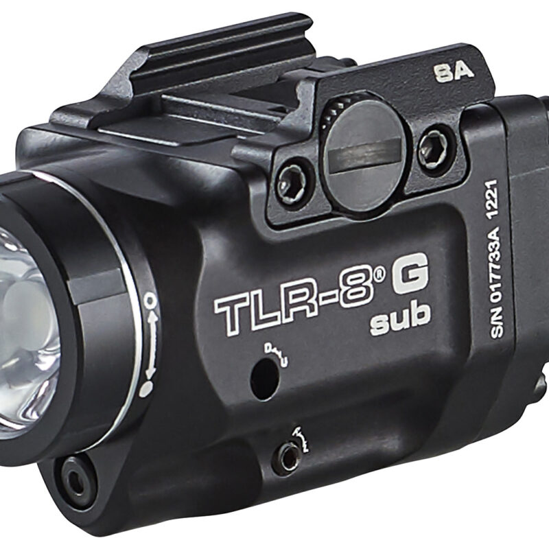 Streamlight 69439 TRL-8 G Sub Gun Light with Green Laser  Black Anodized 500 Lumens White LED Springfield Armory Hellcat