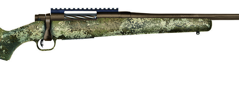 Mossberg 28171 Patriot Predator 7mm PRC 3+1 24" Fluted & Threaded, Patriot Brown Cerakote Barrel/Rec, TrueTimber Strata Stock