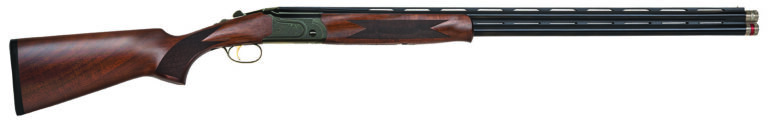 Mossberg 75481 Gold Reserve  Full Size 20 Gauge Break Open 3" 2rd 30" Blue Polished Over/Under Vent Rib Barrel, Black Polished Engraved Stainless Steel Receiver, Fixed Black Walnut Stock, Right Hand
