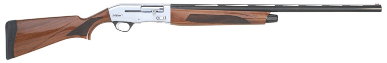 TriStar 24261 Viper G2 Pro 20 Gauge 3" 5+1 26" Black Barrel, Silver Cerakote Rec, Select Turkish Walnut Stock, Oversized Controls, 3 MobilChoke Included