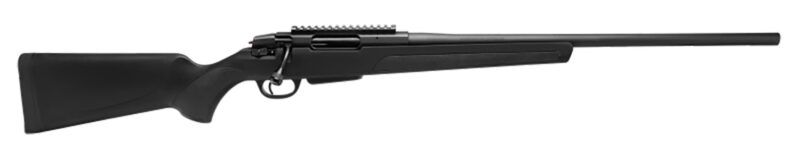 Stevens 18824 334  Full Size 243 Win 3+1 20" Button Rifled Carbon Steel Barrel, Matte Black Carbon Steel Receiver w/Integrated Recoil Lug, Matte Black Synthetic Stock, Scope Mount, Right Hand
