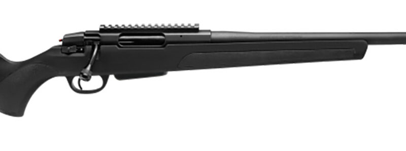 Stevens 18824 334  Full Size 243 Win 3+1 20" Button Rifled Carbon Steel Barrel, Matte Black Carbon Steel Receiver w/Integrated Recoil Lug, Matte Black Synthetic Stock, Scope Mount, Right Hand