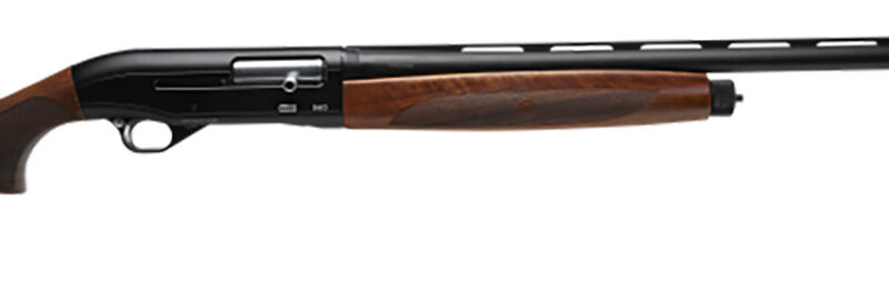 Stevens 57965 560 Field Compact 12 Gauge 3" 5+1 28", Matte Black Barrel/Rec, Turkish Walnut Stock, Fiber Optic Front Sight, Oversized Controls