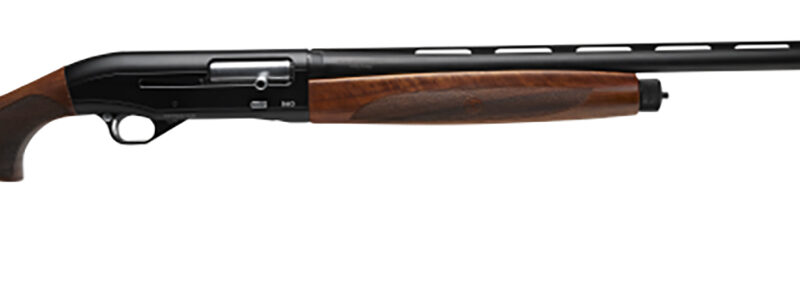 Stevens 57965 560 Field Compact 12 Gauge 3" 5+1 26", Matte Black Barrel/Rec, Turkish Walnut Stock, Fiber Optic Front Sight, Oversized Controls