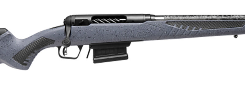Savage Arms 57931 110 Carbon Predator 6mm ARC 18" Proof Research Carbon Fiber Barrel, Granite Stock with Black Rubber Cheek Piece & Grips