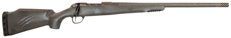 Fierce Firearms FCRG7PRC22TP Carbon Rage  Full Size 7mm PRC 3+1 22" Black C3 Carbon Fiber Barrel, Tungsten Gray Cerakote Steel Receiver, Phantom Camo Fixed Monte Carlo Stock, Right Hand