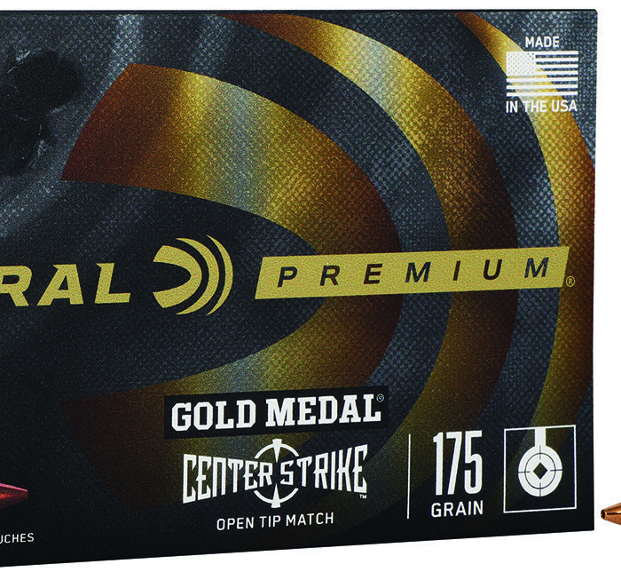 Federal GM308OTM2 Premium Gold Medal 308Win 175gr Open Tip Match 20 Per Box/10 Case