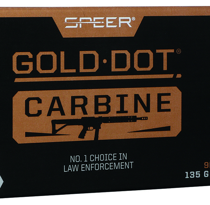 Speer 59GDC1 Gold Dot  9mmLuger 135gr Hollow Point 50 Per Box/20 Case
