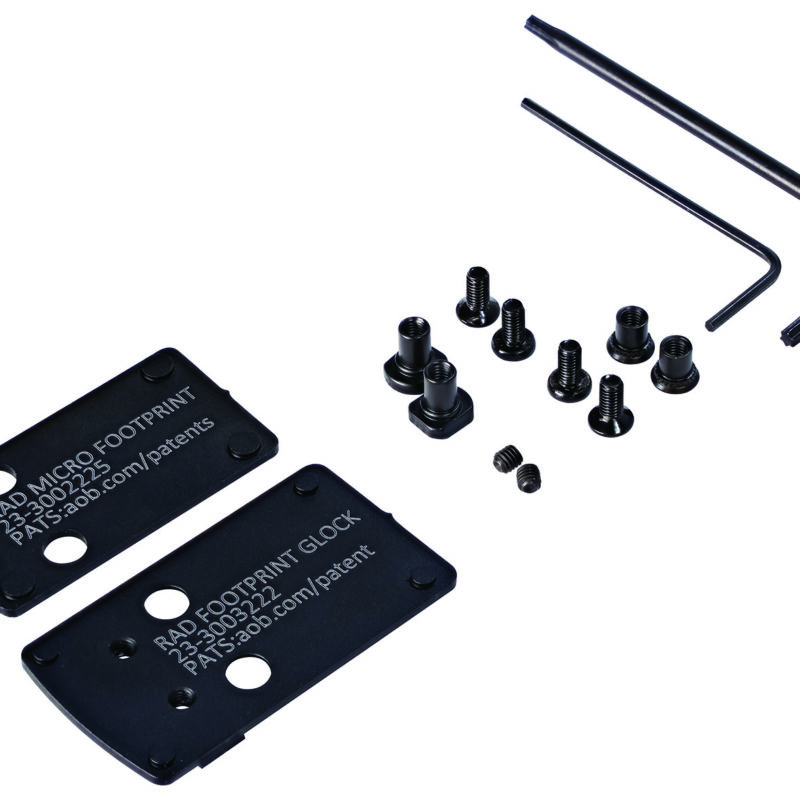 Crimson Trace 013000186 CT RAD Dovetail Mounting Kit  Black