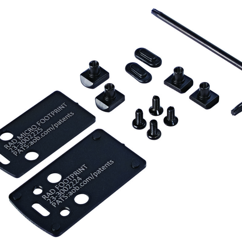 Crimson Trace 013000054 CT RAD Dovetail Mounting Kit  Black