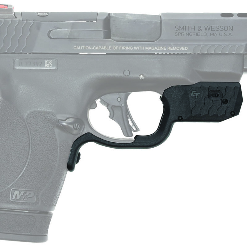 Crimson Trace 013000052 LG-Laserguard S&W M&P Shield Plus  Black Red Laser