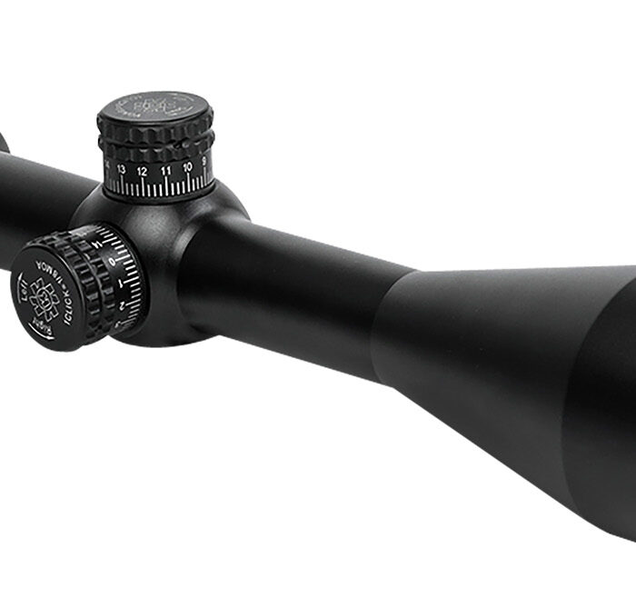 Konus 7166 Armada  Rifle Scope Black 6-24x56mm Dual Illuminated Red/Blue Engraved Fine Crosshair Reticle