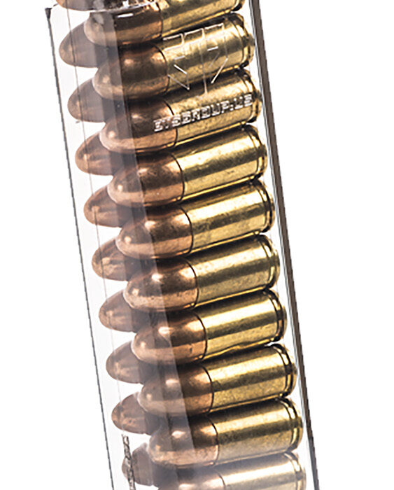 ETS Group SMKGLK9170 Pistol Mags Competition Legal 27rd Extended 9mm Luger Compatible w/ Glock 17 Smoke Polymer